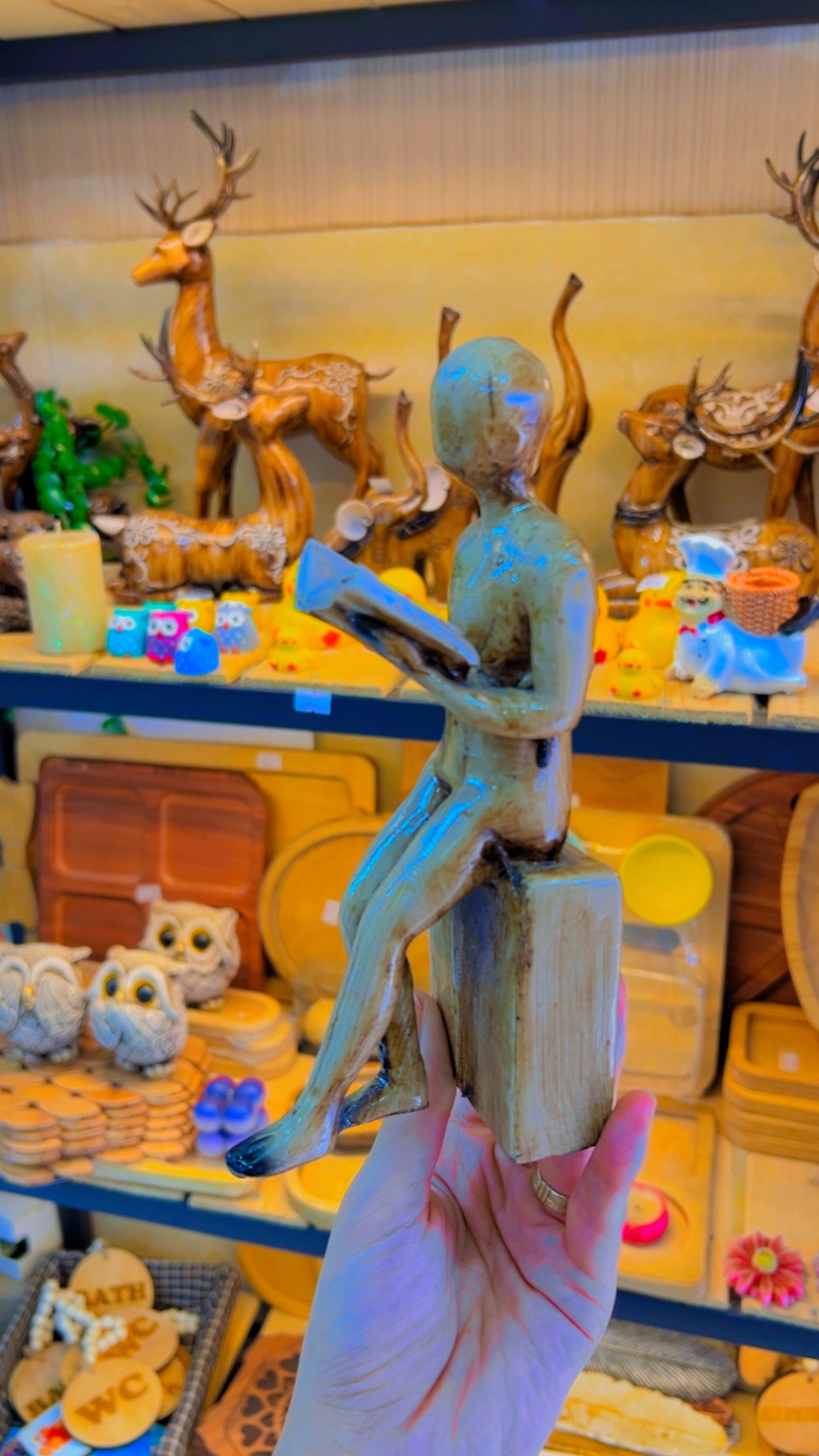 مجسمه کتابخوان